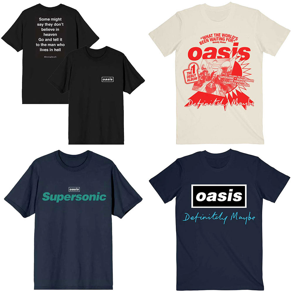 注目アイテム】『OASIS LIVE 25』ワールドツアー決定記念で新デザイン・アパレル続々登場！