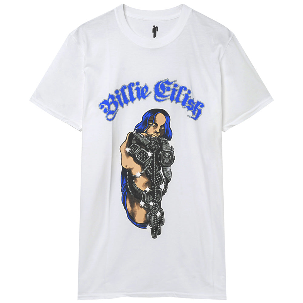 BILLIE EILISH ビリーアイリッシュ (新作 発売 ) Bling Tシャツ メンズ 公式 オフィシャル