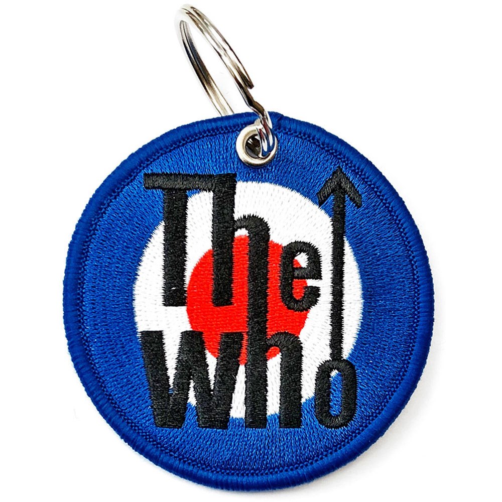 THE WHO ザ・フー (結成 60周年 ) - Target Logo / パッチ / キーホルダー 【公式 / オフィシャル】