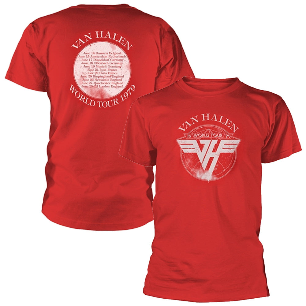 VAN HALEN ヴァンヘイレン - 1979 Tour / Tシャツ / メンズ 【公式 / オフィシャル】