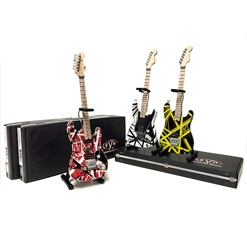 EDDIE VAN HALEN ヴァンヘイレン - EVH 3 Set / ミニチュア / ミニチュア楽器 【公式 / オフィシャル】