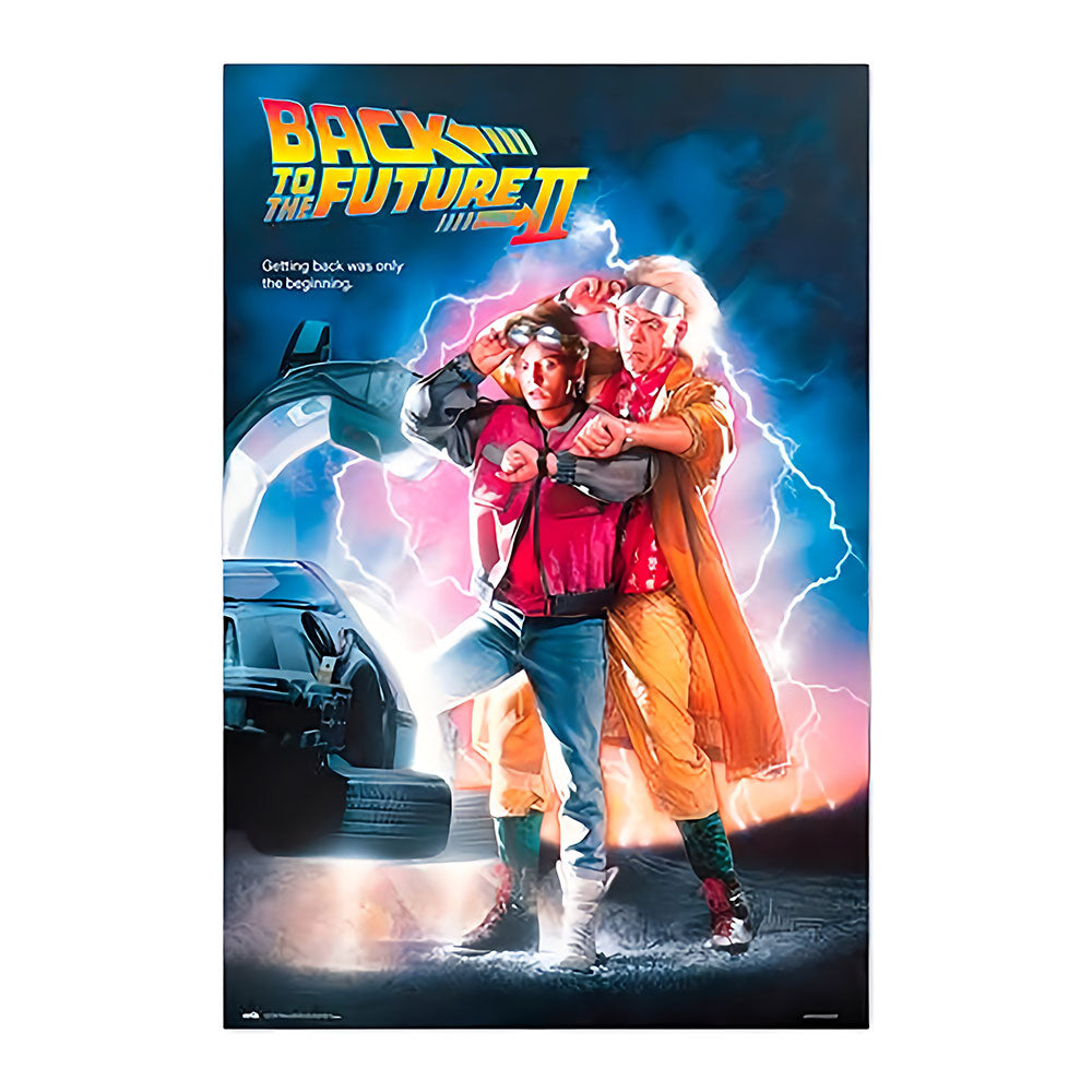 BACK TO THE FUTURE バックトゥザフューチャー (「BTTF2」 35周年 ) - BACK TO THE FUTURE 2 /  ポスター 【公式 /