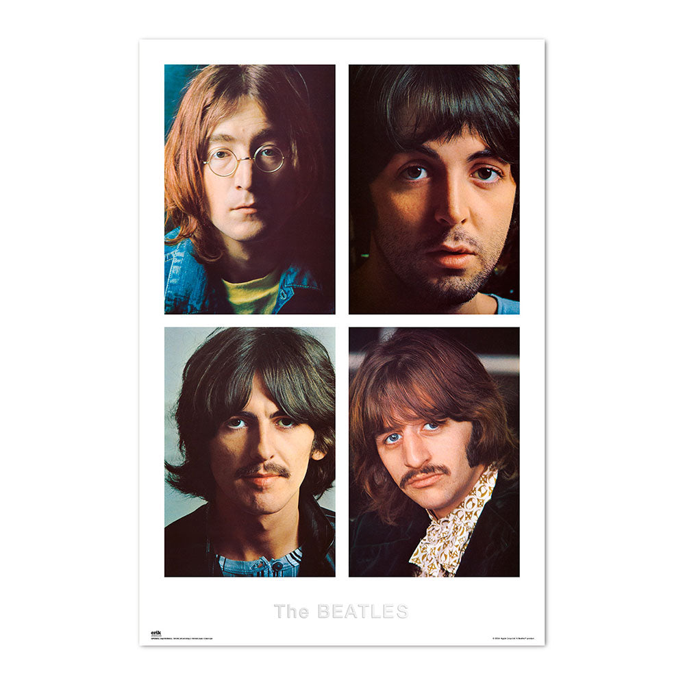 THE BEATLES ビートルズ (ABBEY ROAD 55周年 ) - White Album / ポスター 【公式 / オフィシャル】