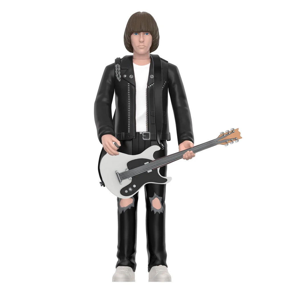 RAMONES ラモーンズ (結成 50周年 ) - Johnny Ramone White Shirt ReAction Figure / フィギュア・人形  【公式 / オフィシャル】