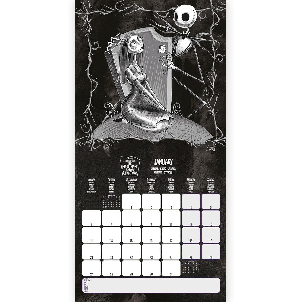 NIGHTMARE BEFORE CHRISTMAS ナイトメアー・ビフォア・クリスマス (公開 30周年 記念 ) - CALENDAR 2025  / カレンダー・ダイアリー 【公式 / オフィシャル】