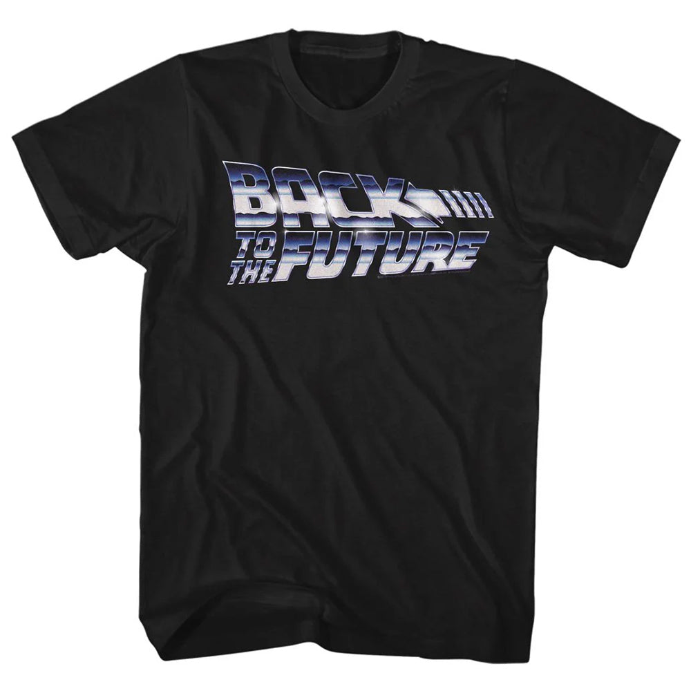 BACK TO THE FUTURE バックトゥザフューチャー (「BTTF2」 35周年 ) - CHROME TO THE FUTURE /  Tシャツ / メンズ 【公式 / オフィシャル】