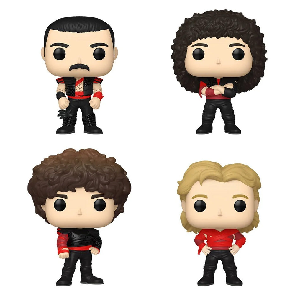 QUEEN クイーン - Radio Gaga Funko Pop! Vinyl Figure 4-Pack / フィギュア・人形 【公式 /  オフィシャル】