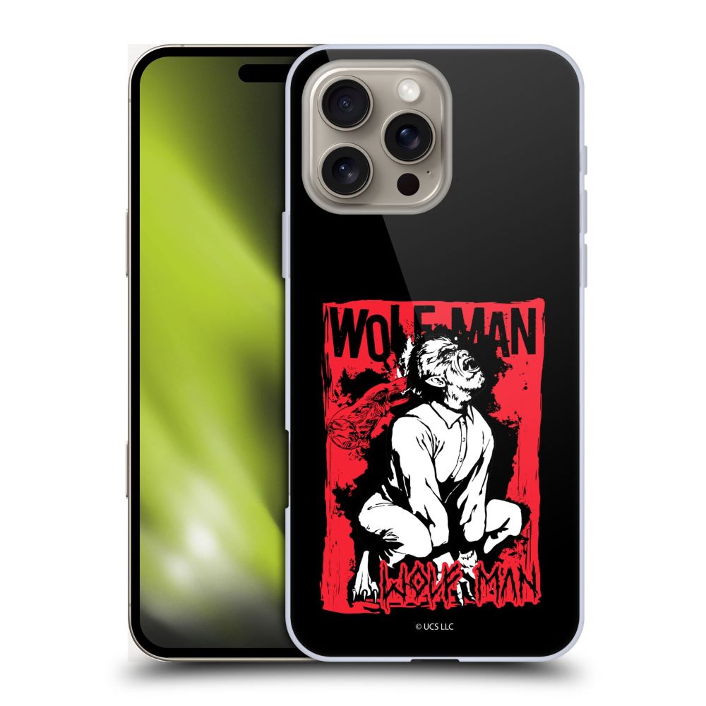 UNIVERSAL MONSTERS ユニバーサルモンスターズ - The Wolf Man / Art ハード case / Apple