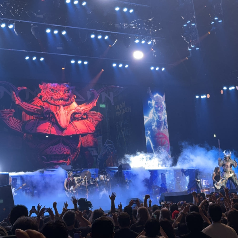 IRON MAIDENの来日公演レポート!!