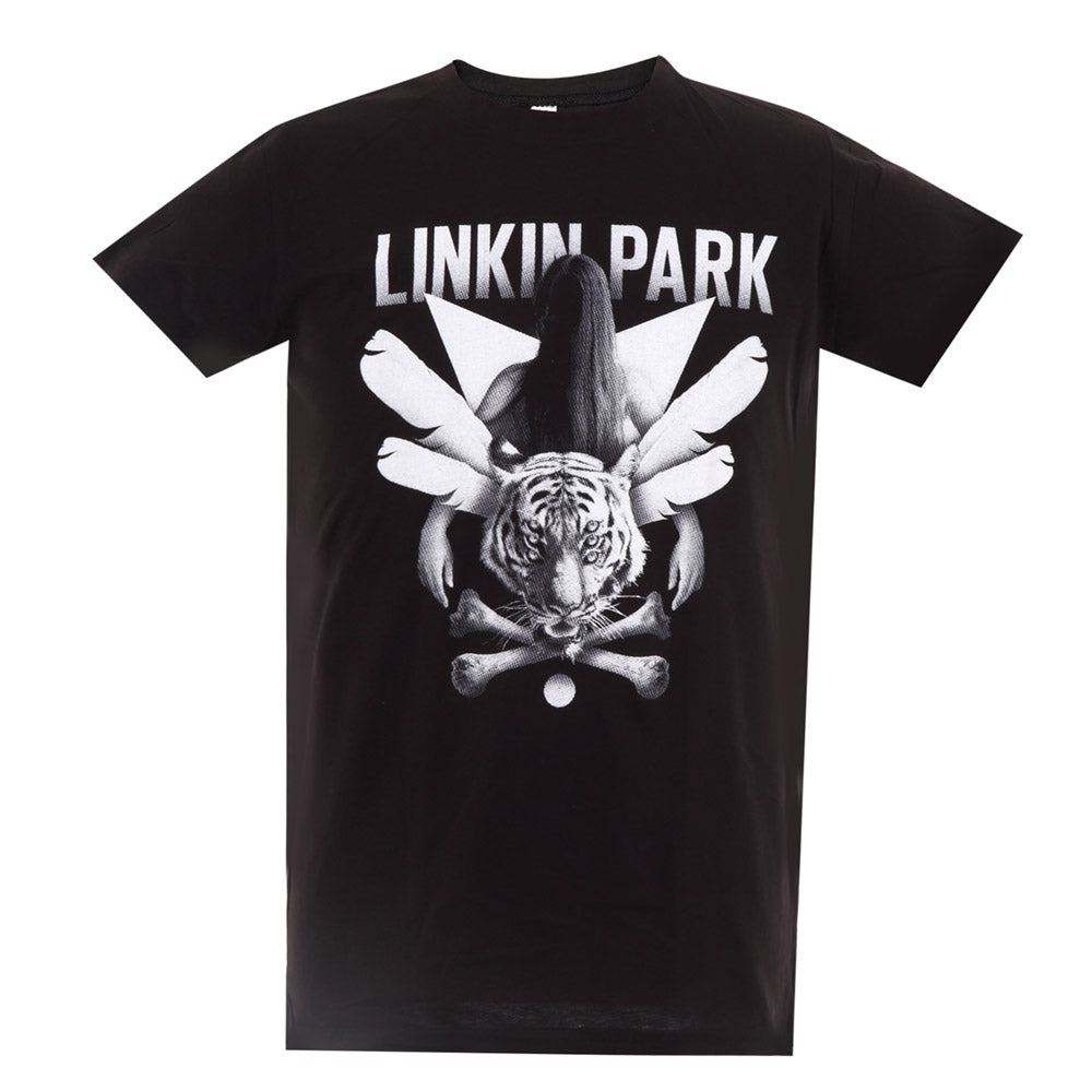 LINKIN PARK リンキンパーク - CROSSBONES / 限定 / Tシャツ / レディース 【公式 / オフィシャル】