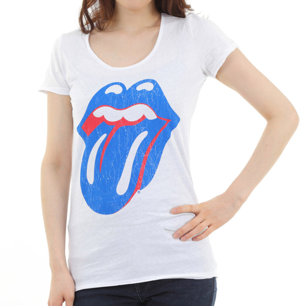 ROLLING STONES ローリングストーンズ (デビュー作 60周年 ) - BLUE AND LONESOME / Amplified（ ブランド ） / レア / Tシャツ / レディース 【公式 / オフィシャル】