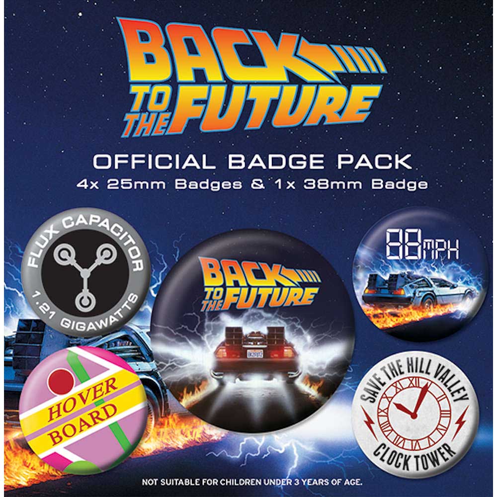 BACK TO THE FUTURE - (「BTTF2」 35周年 ) - Delorean 5個セット