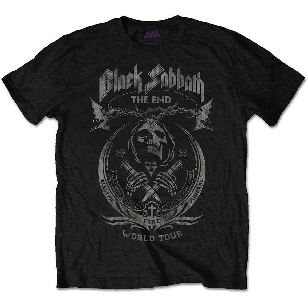 BLACK SABBATH ブラックサバス THE END MUSHROOM CLOUD Tシャツ メンズ  公式 オフィシャル