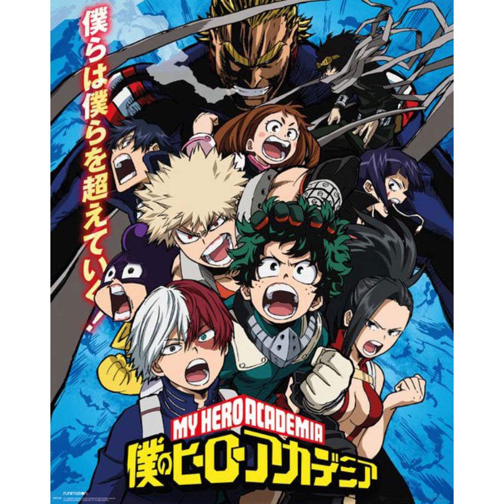 MY HERO ACADEMIA 僕のヒーローアカデミア (新作 映画公開 ) - Season 2 / ミニ / ポスター 【公式 / オフィシャル】