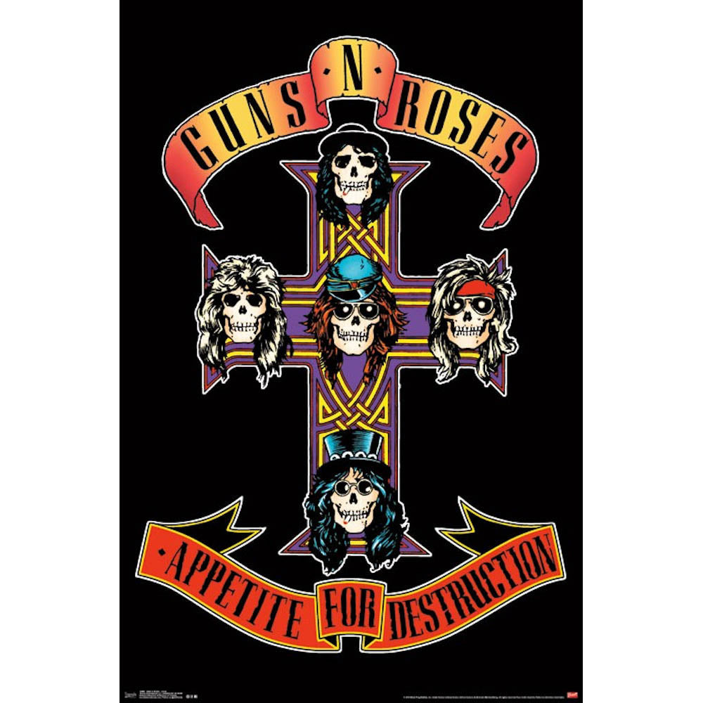 
                  
                    GUNS N ROSES ガンズアンドローゼズ - Cross / ポスター 【公式 / オフィシャル】
                  
                