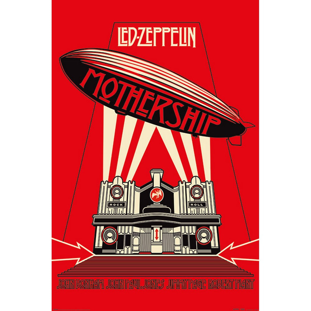 LED ZEPPELIN - (映画 公開予定 ) - Mothership Red