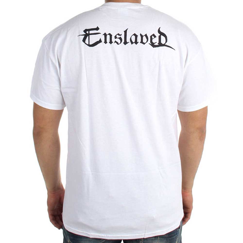 
                  
                    ENSLAVED エンスレイヴド - IN TIME WHITE / バックプリントあり / Tシャツ / メンズ 【公式 / オフィシャル】
                  
                