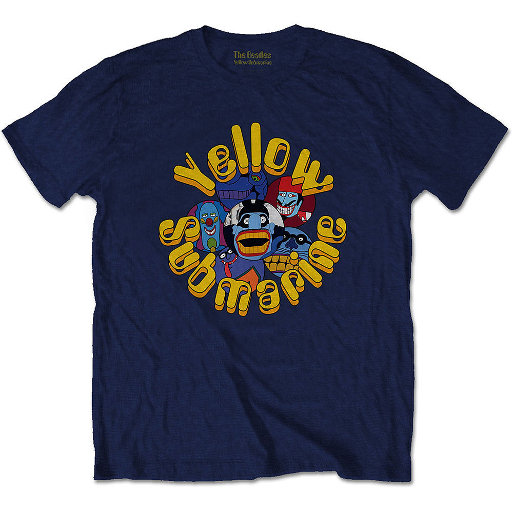 THE BEATLES ビートルズ (ABBEY ROAD 55周年 ) - Yellow Submarine Baddies / Tシャツ / メンズ 【公式 / オフィシャル】