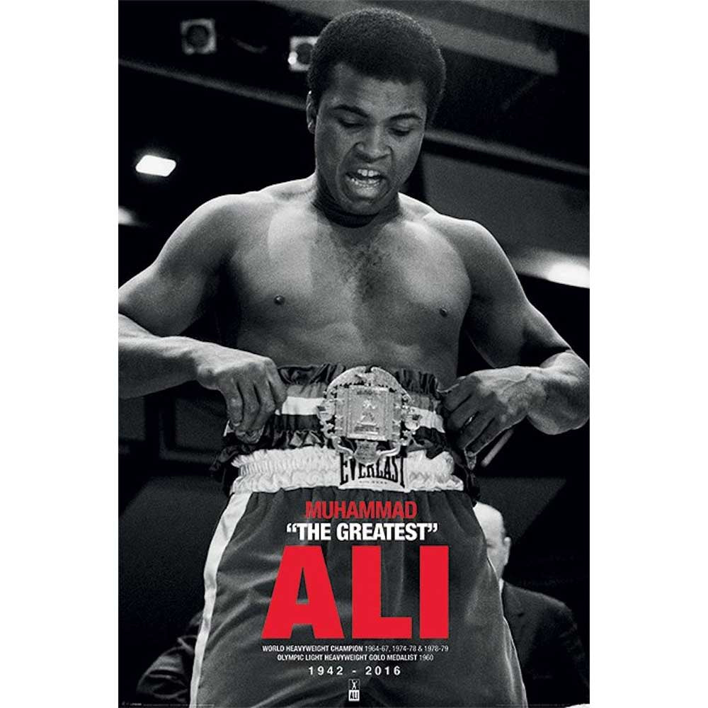 MUHAMMAD ALI モハメドアリ - BELT / ポスター 【公式 / オフィシャル】