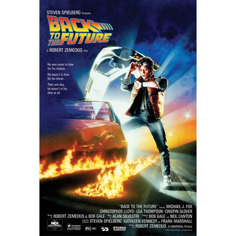 BACK TO THE FUTURE - (劇場公開 40周年 ) - ONE-SHEET