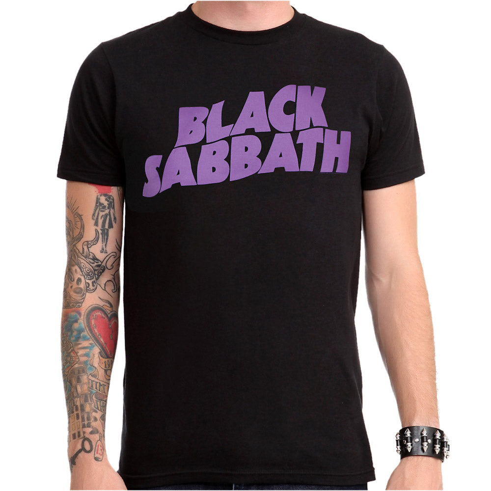 BLACK SABBATH - WAVY LOGO VINTAGE