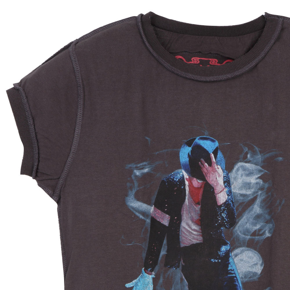 
                  
                    MICHAEL JACKSON マイケルジャクソン (2025年 映画公開 ) - KING OF POP SMOKE / Amplified（ ブランド ） / Tシャツ / レディース 【公式 / オフィシャル】
                  
                