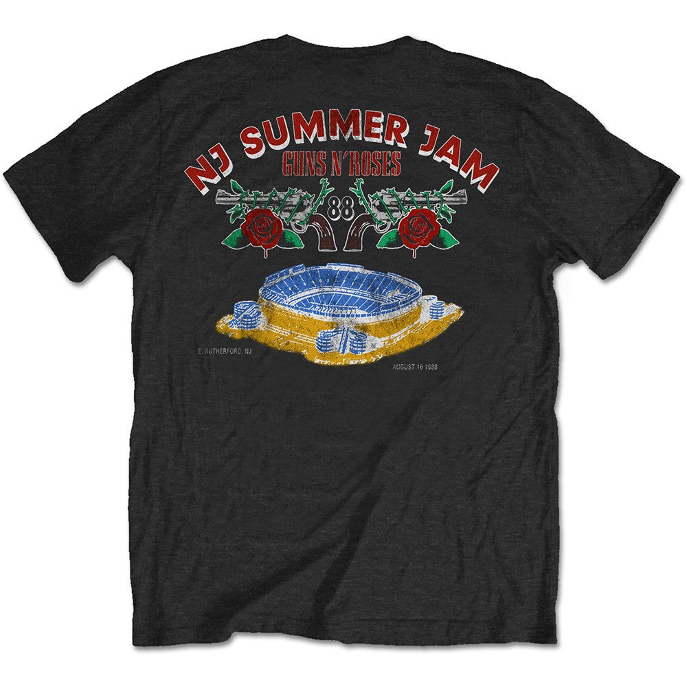 
                  
                    GUNS N ROSES ガンズアンドローゼズ - NJ SUMMER JAM 1988 （復刻ツアーTシリーズ） / バックプリントあり / Tシャツ / メンズ 【公式 / オフィシャル】
                  
                