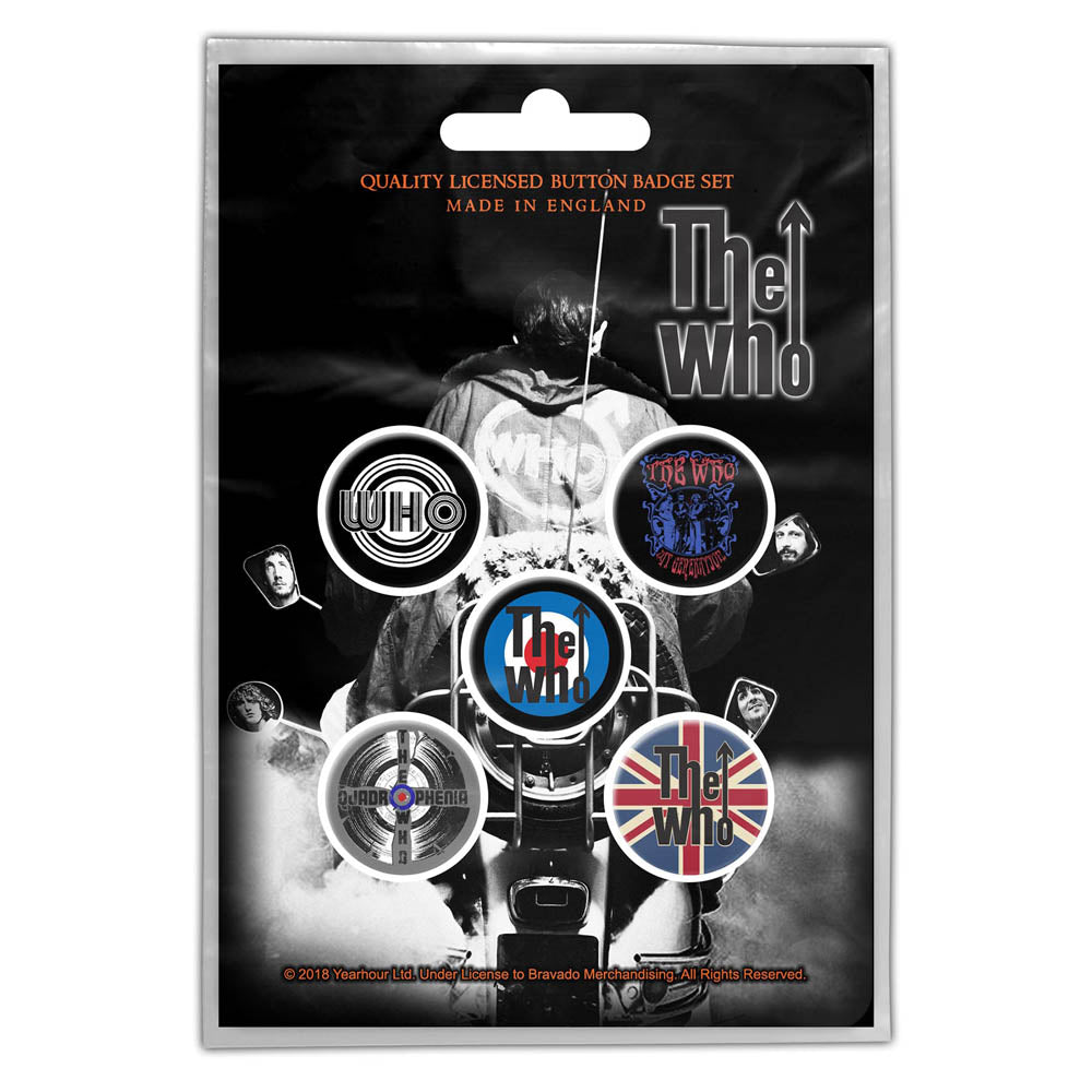 THE WHO - (結成 60周年 ) - Quadrophenia 5個セット