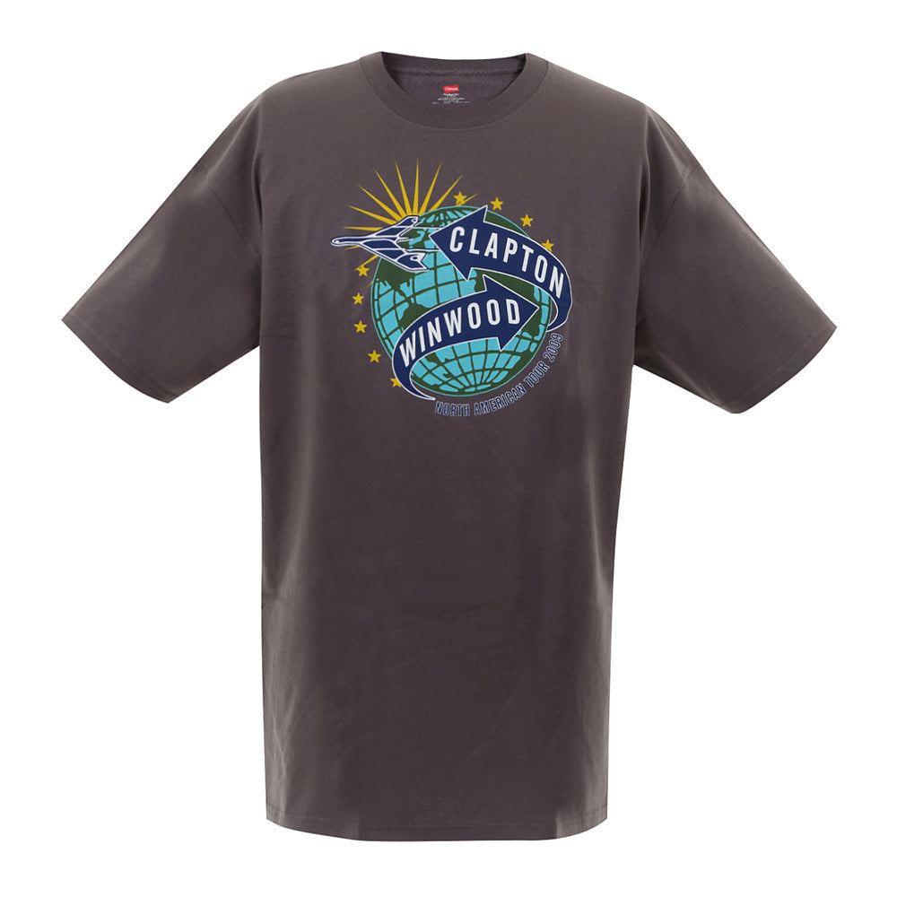 ERIC CLAPTON エリッククラプトン - Clapton / Winwood Arrow 2009 / バックプリントあり / 会場限定商品 / レア / Tシャツ / メンズ 【公式 / オフィシャル】