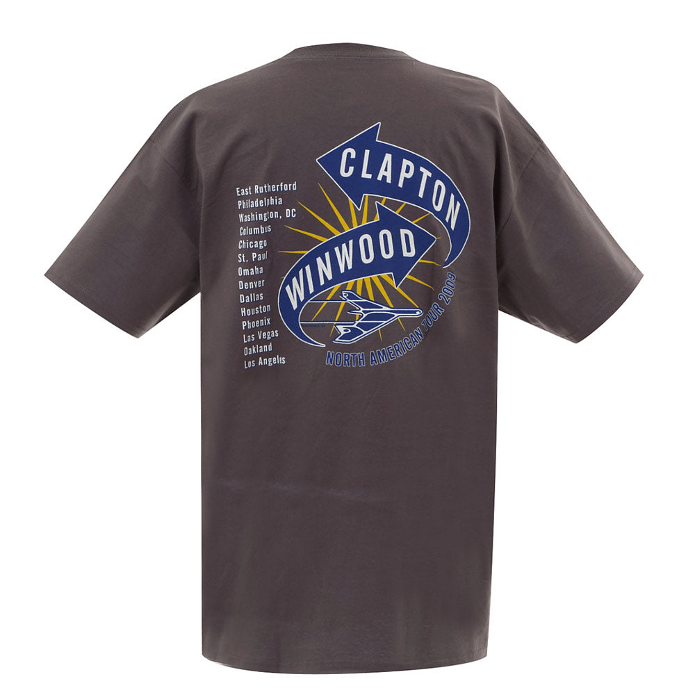 
                  
                    ERIC CLAPTON エリッククラプトン - Clapton / Winwood Arrow 2009 / バックプリントあり / 会場限定商品 / レア / Tシャツ / メンズ 【公式 / オフィシャル】
                  
                