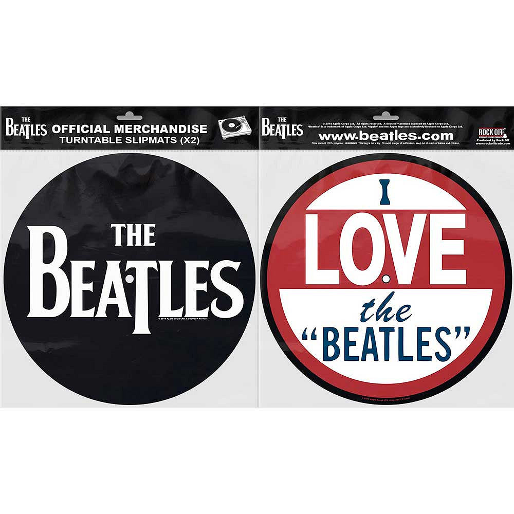 THE BEATLES - (ABBEY ROAD 55周年 ) - DROP T LOGO & LOVE / 2枚セット