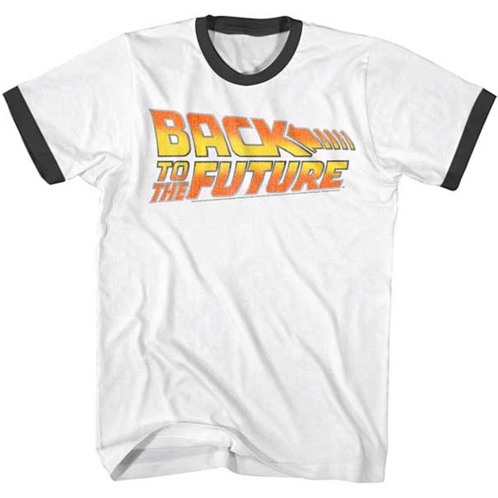 BACK TO THE FUTURE バックトゥザフューチャー (「BTTF2」 35周年 ) WORN LOGO RINGER 公式 