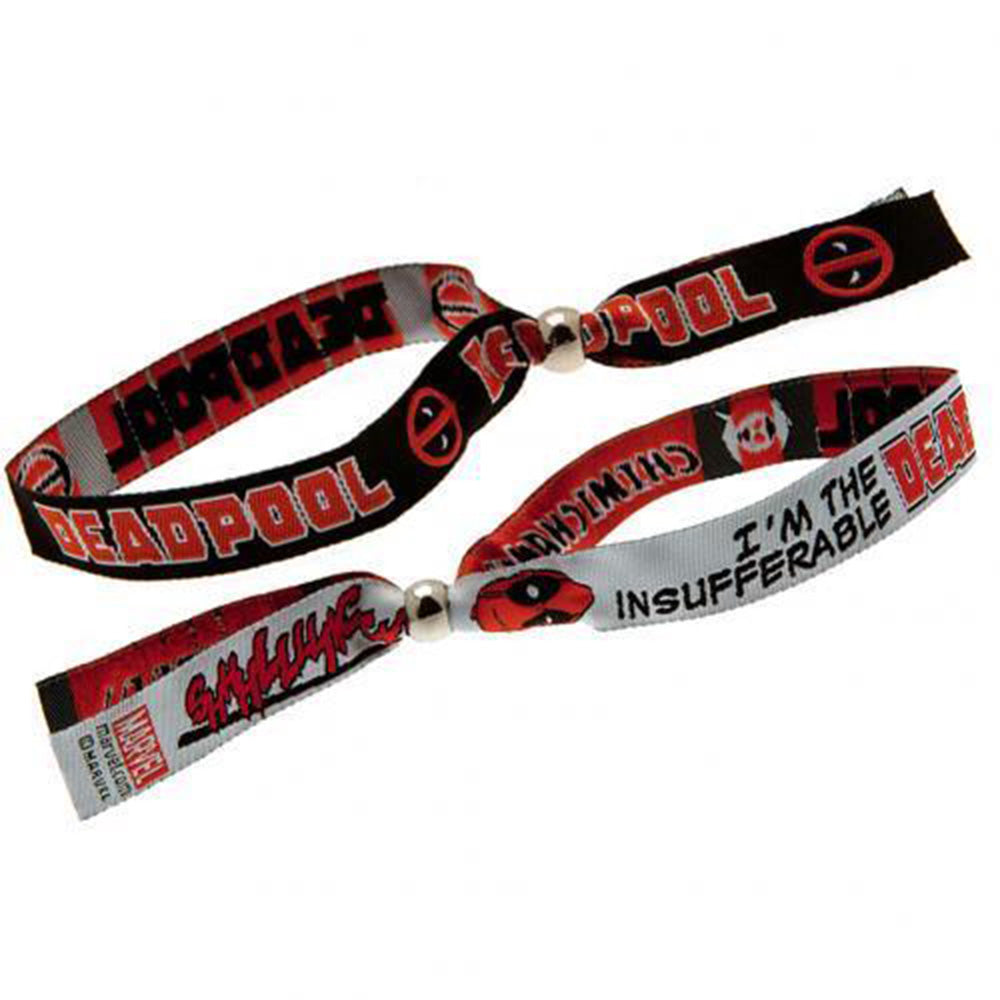 
                  
                    DEADPOOL デッドプール (新作 公開記念 ) - Festival Wristband / リストバンド 【公式 / オフィシャル】
                  
                