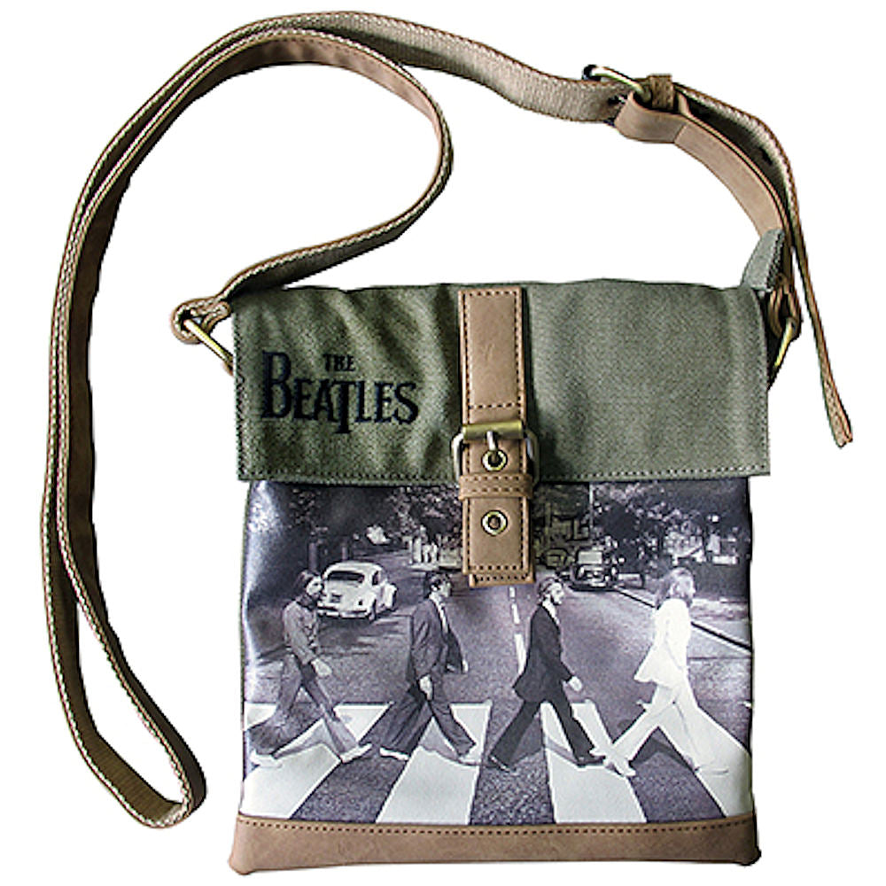 THE BEATLES - (結成 65周年 ) - Abbey Road Green Mini Bag / サコッシュ / Disaster Design（U.K.ブランド）