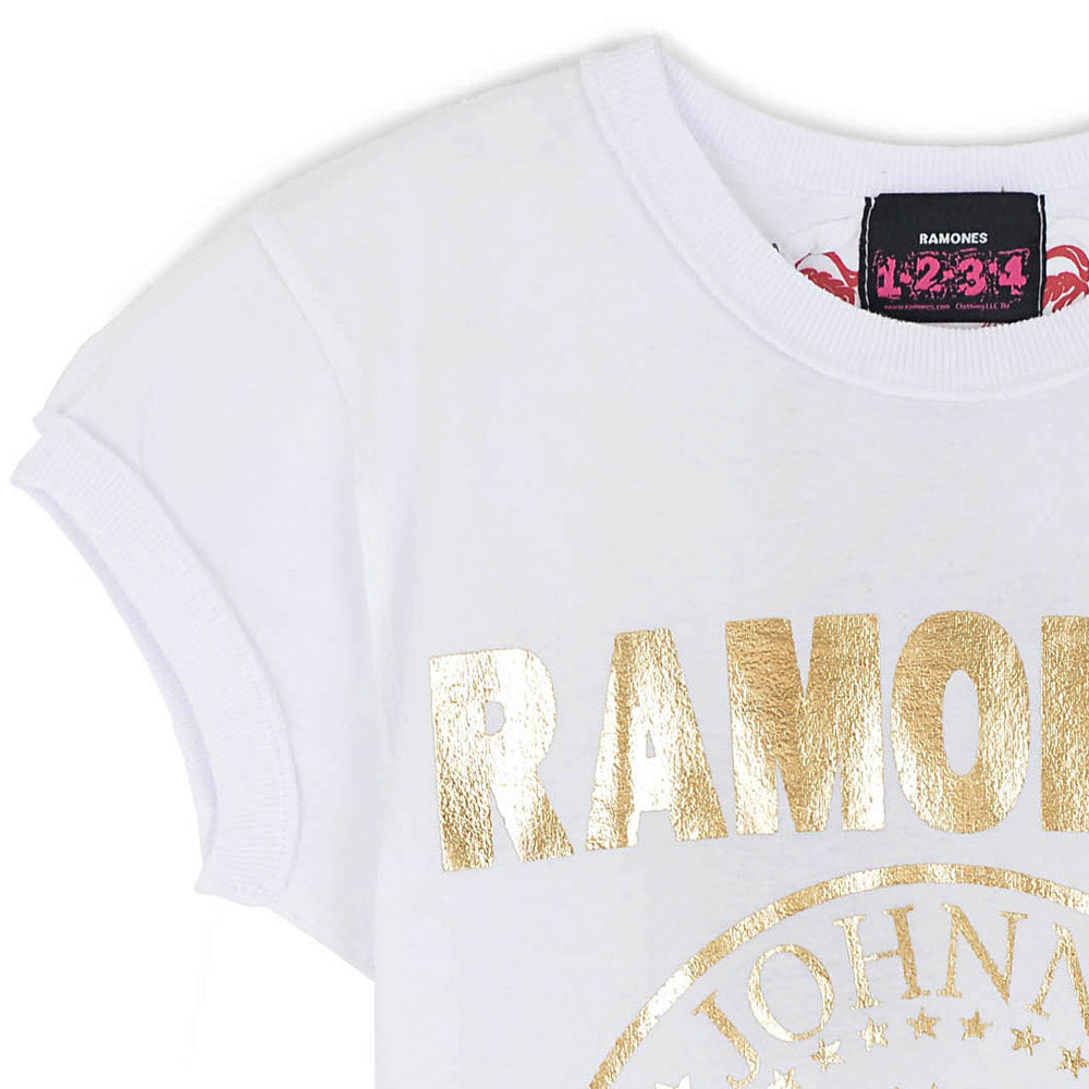 
                  
                    RAMONES ラモーンズ (来日 45周年 ) - Gold Foil / Amplified（ ブランド ） / Tシャツ / レディース
                  
                