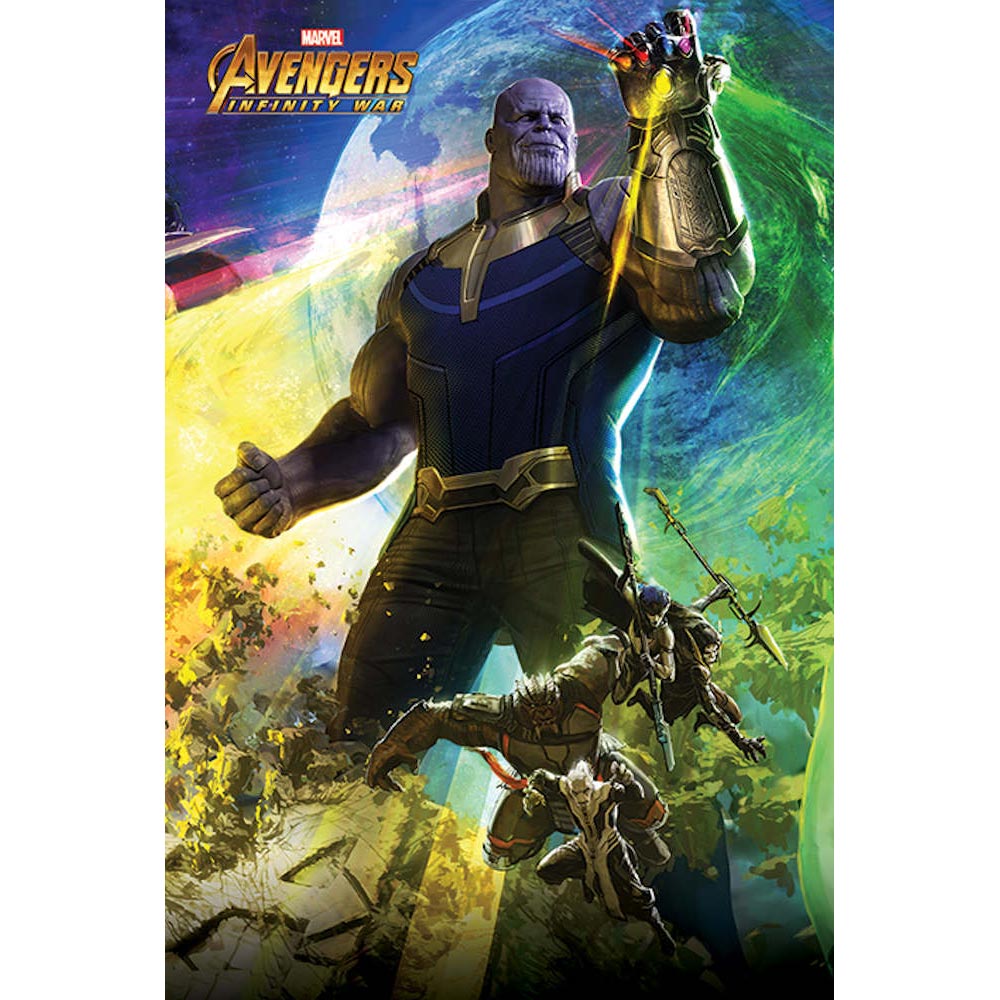 AVENGERS アベンジャーズ (2025年 新作 公開予定 ) - Thanos / ポスター 【公式 / オフィシャル】