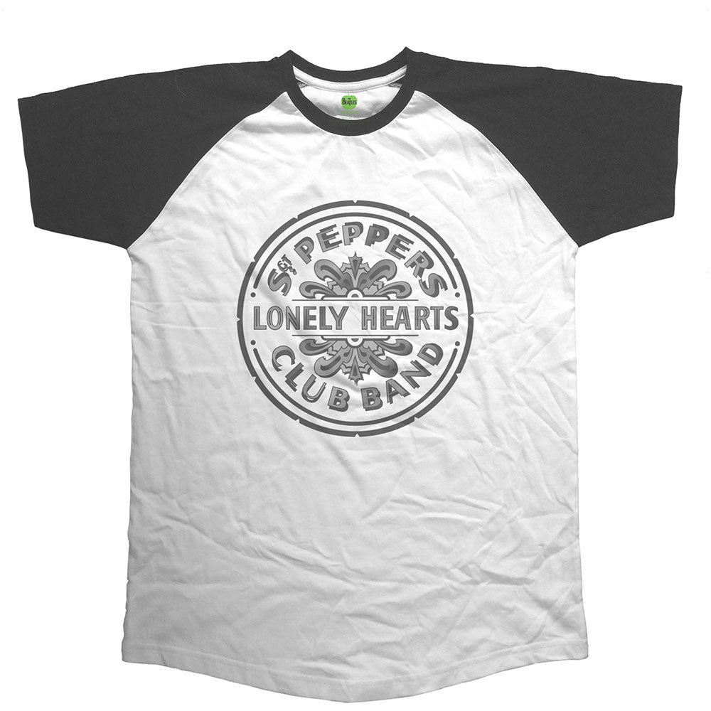 THE BEATLES ビートルズ (ABBEY ROAD 55周年 ) - SGT PEPPER DRUM / 半袖ラグラン / Tシャツ / メンズ 【公式 / オフィシャル】