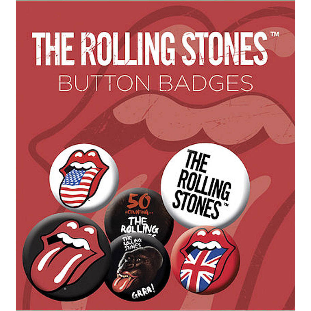 ROLLING STONES - (デビュー作 60周年 ) - Lips 6個セット