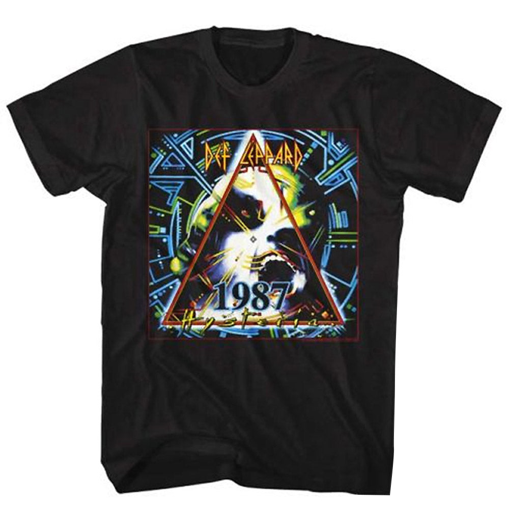 DEF LEPPARD デフレパード World Tour 87 バックプリントあり  Tシャツ メンズ 公式  オフィシャル