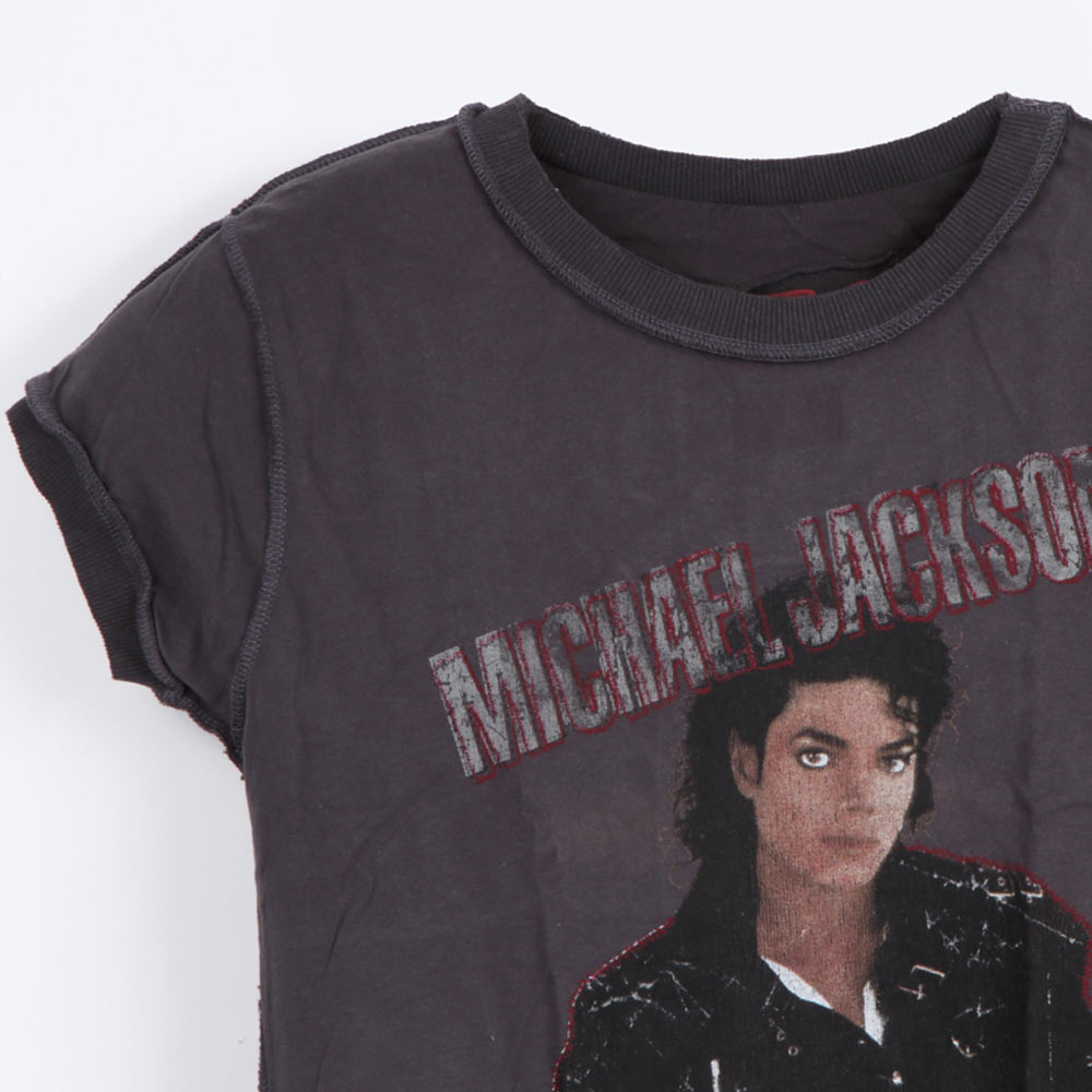 MICHAEL JACKSON マイケルジャクソン (2025年 映画公開 ) - BAD / Amplified（ ブランド ） / Tシャツ / レディース 【公式 / オフィシャル】