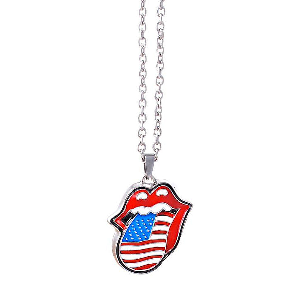 ROLLING STONES - (デビュー作 60周年 ) - USA Tongue Necklace