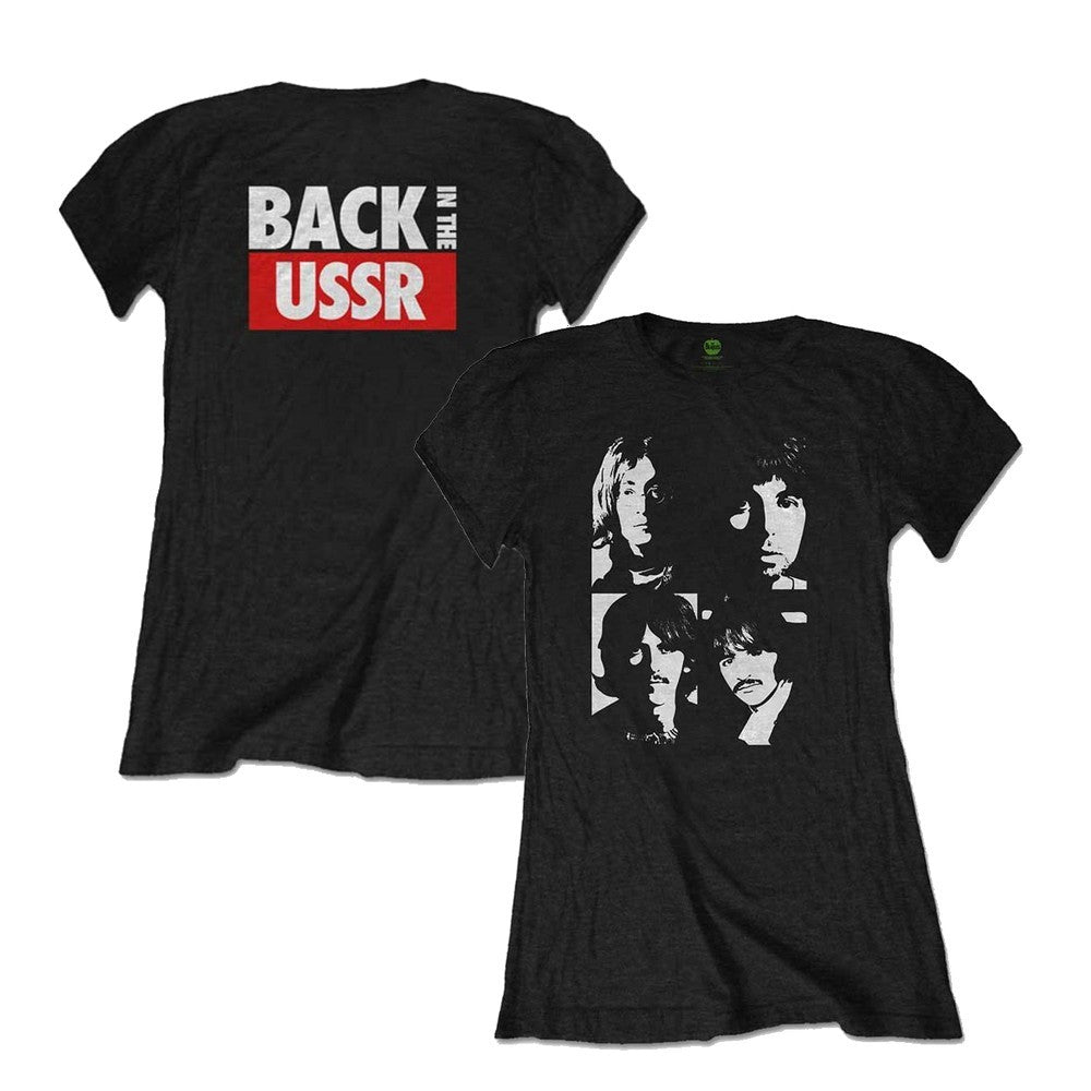 THE BEATLES ビートルズ (ABBEY ROAD 55周年 ) - Back in the USSR / Tシャツ / レディース 【公式 / オフィシャル】