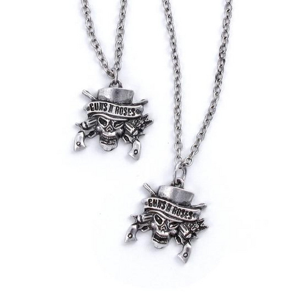 GUNS N ROSES - Skull Necklace and Bracelet Set