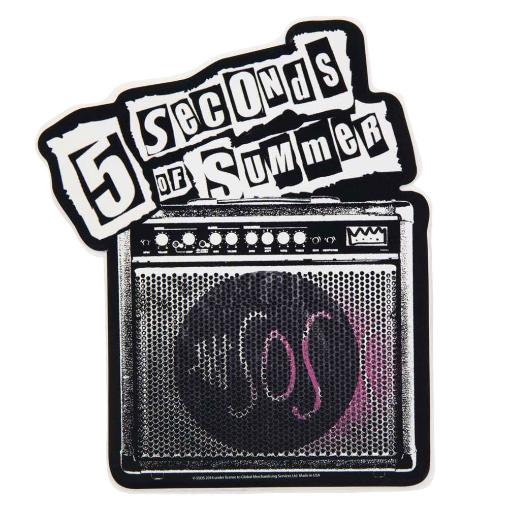 5 SECONDS OF SUMMER ファイヴセカンズオブサマー【 2014 ツアー会場限定商品 】 Amp  レア 公式 オフィシャル