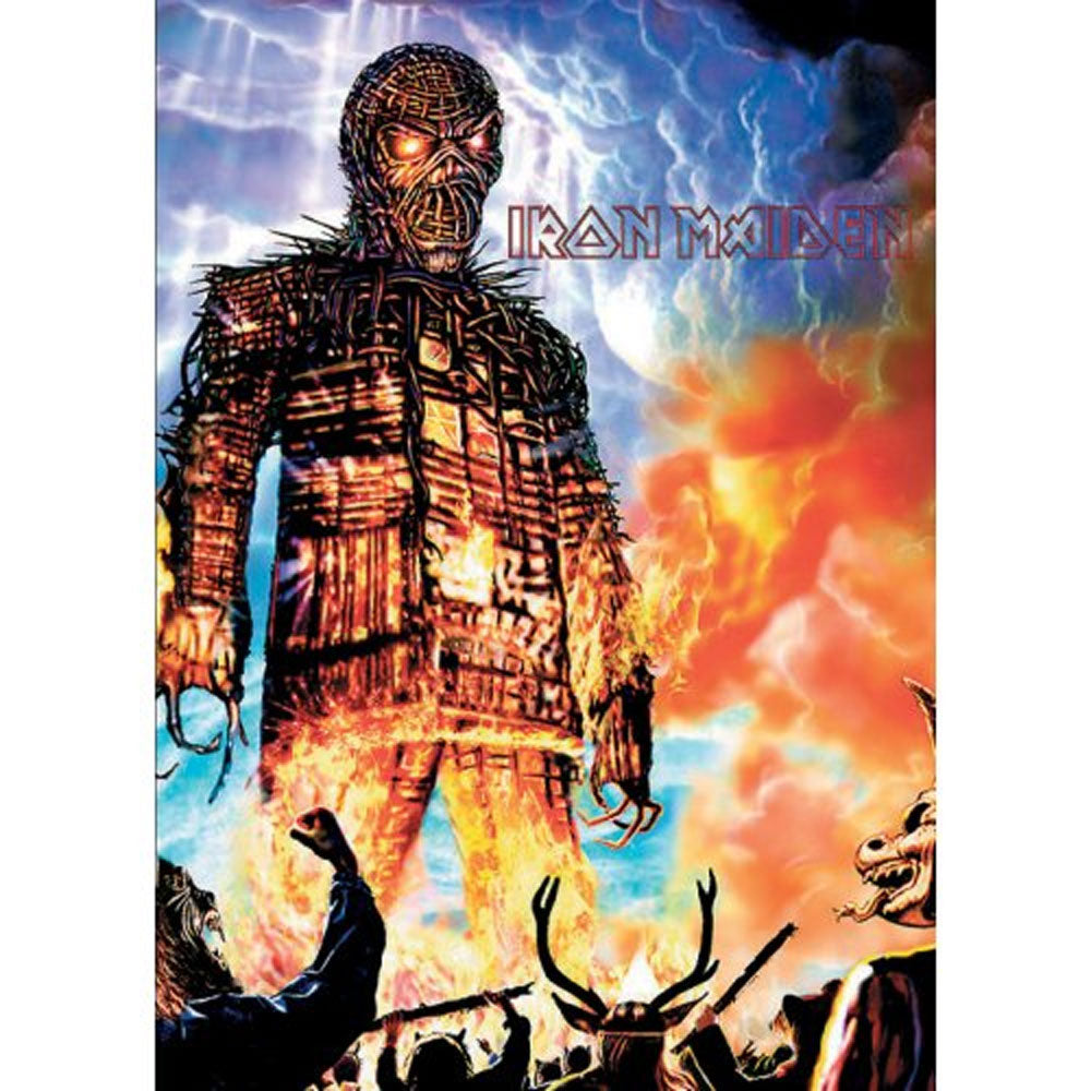 IRON MAIDEN - (結成 50周年 ) - WICKER POST CARD