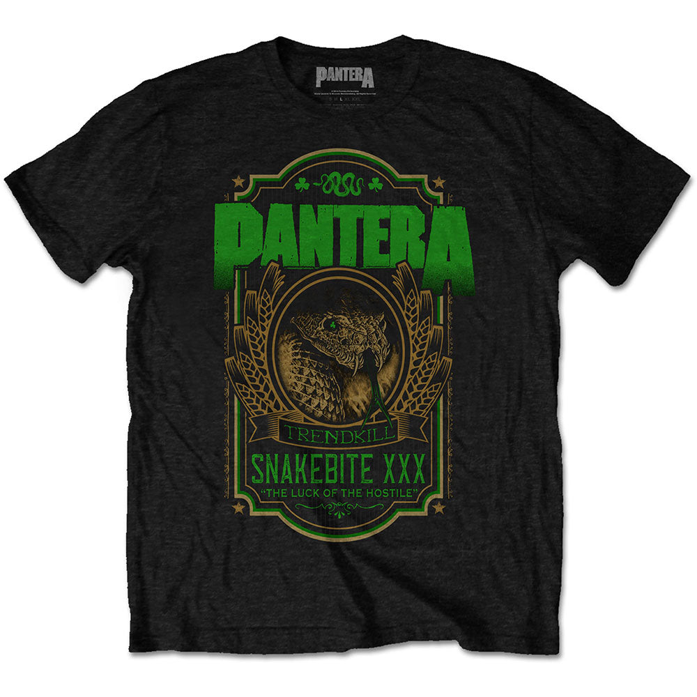 PANTERA パンテラ - Snakebite XXX Label / Tシャツ / メンズ 【公式 / オフィシャル】