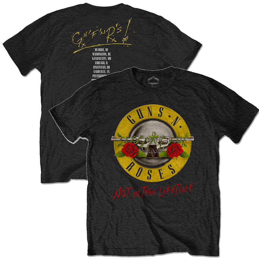 
                  
                    GUNS N ROSES ガンズアンドローゼズ - NOT IN THIS LIFETIME TOUR（ツアーTシャツ） / バックプリントあり / Tシャツ / メンズ 【公式 / オフィシャル】
                  
                