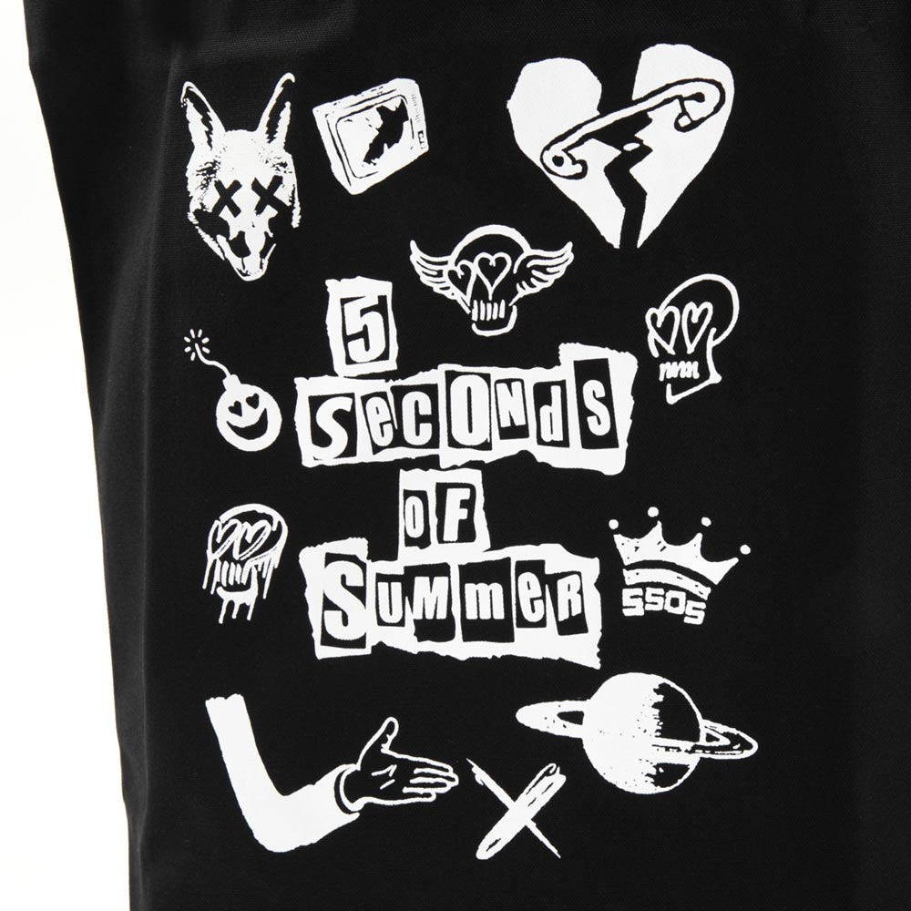 
                  
                    日本限定公式商品 5 SECONDS OF SUMMER ファイヴセカンズオブサマー - アイコン / トートバッグ 【公式 / オフィシャル】
                  
                