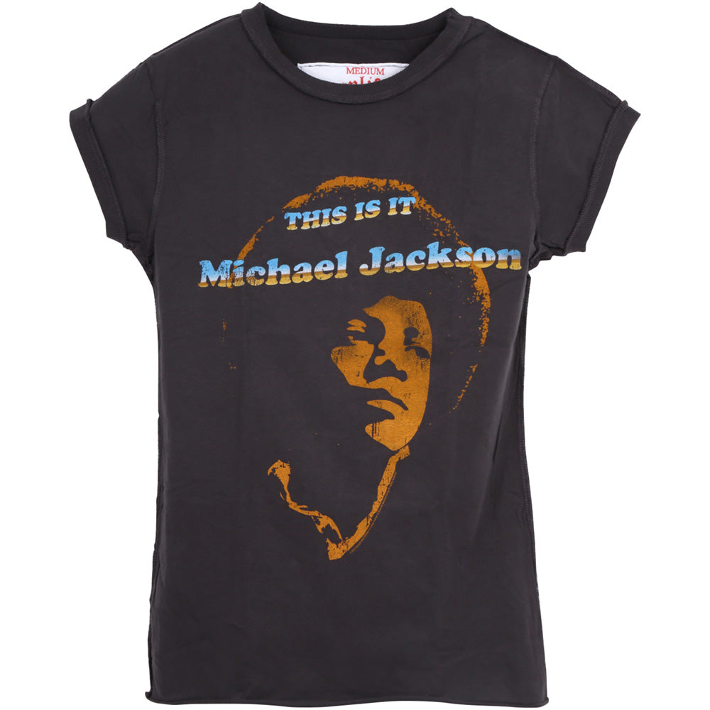 MICHAEL JACKSON マイケルジャクソン (2025年 映画公開 ) - THIS IS IT / Amplified（ ブランド ） / Tシャツ / レディース 【公式 / オフィシャル】