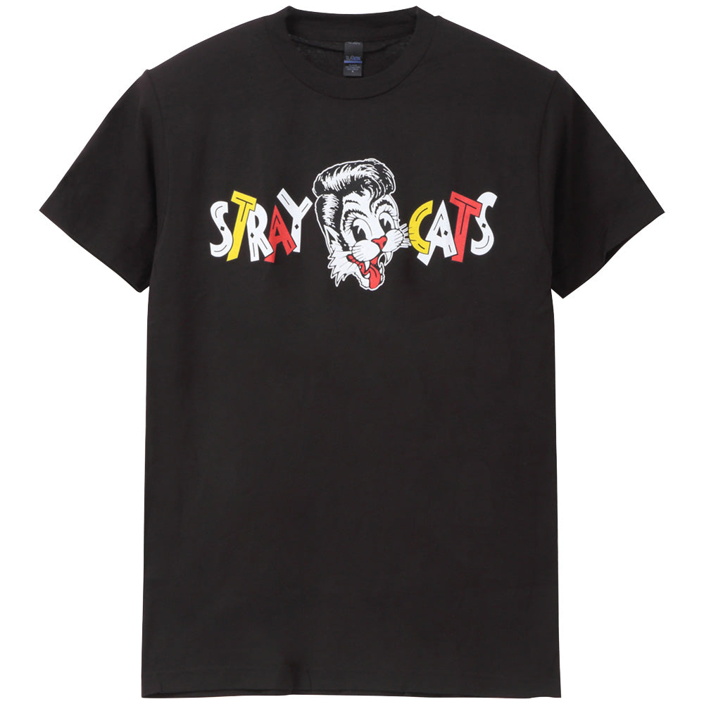 STRAY CATS ストレイキャッツ (結成 45周年 ) - CHEST LOGO / Tシャツ / メンズ 【公式 / オフィシャル】